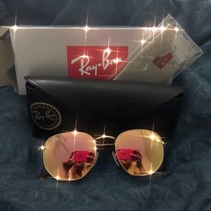 Ray bans hexagon sunglasses